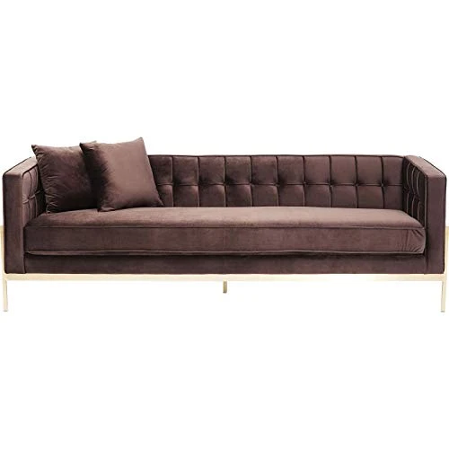 Canapé Loft marron 3 places Kare Design