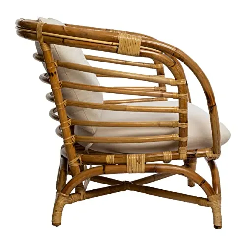 Fauteuil Farah en rotin - Atmosphera créateur d'intérieur