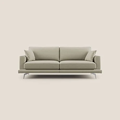 Dorian Canapé moderne en tissu doux anti-taches T05