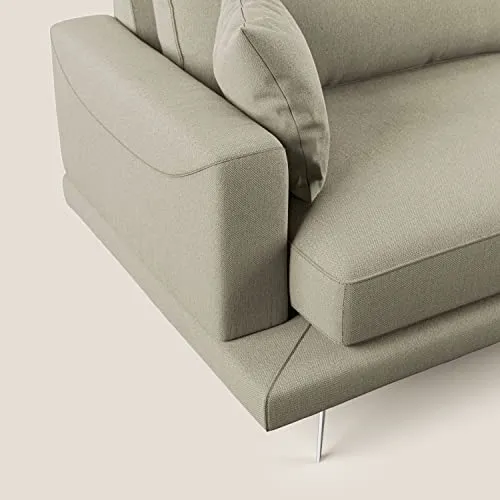 Dorian Canapé moderne en tissu doux anti-taches T05