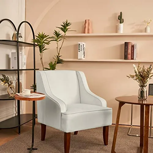 SEPNINE Fauteuil Lounge, Fauteuil Lounge en Velours, Fauteuil De Salon, Chaise TapisséE, Convient pour Le Salon, La Chambre, Le Bureau, Le Balcon.