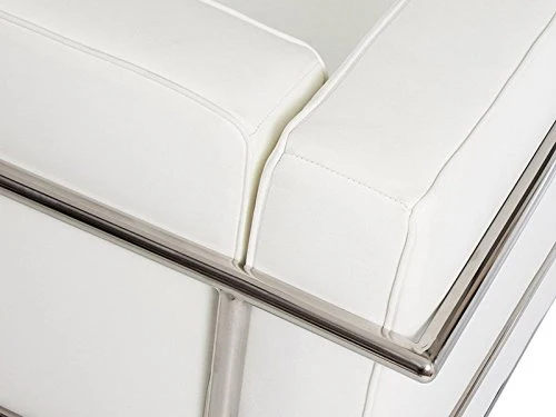 Famous-Design LC2 Le Corbusier 3 Places - Blanc