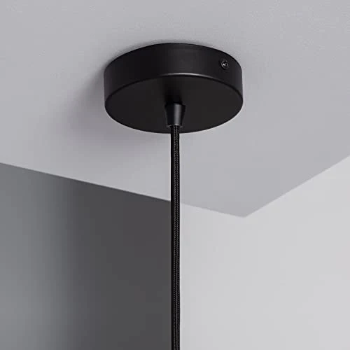 Suspension Métal et Raphia Hades ILUZZIA Naturel