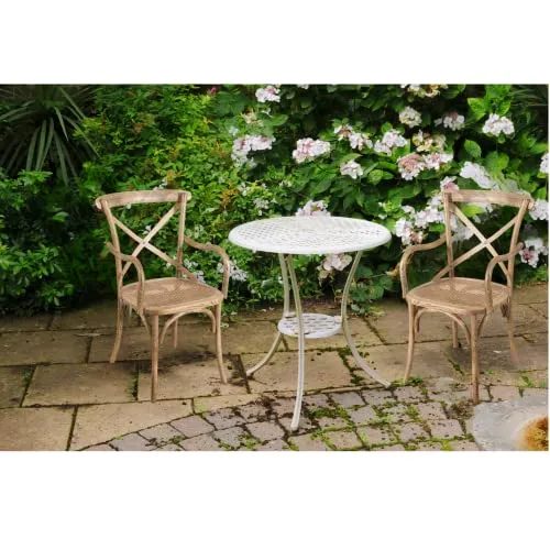 Biscottini Chaise Salle a Manger Bois 89x43x50 cm | Chaise bistrot Bois Made in Italy | Chaise Bois Finition Vintage | Chaise en rotin
