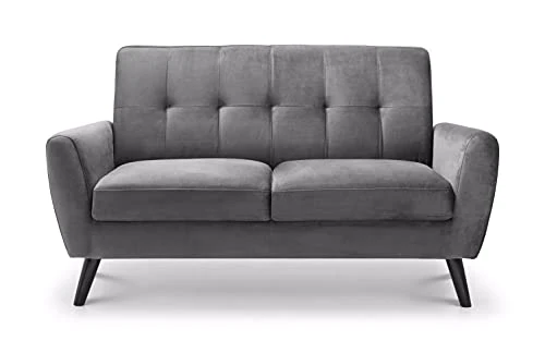 Julian Bowen Canapés, Gris Foncé, 2 Seater