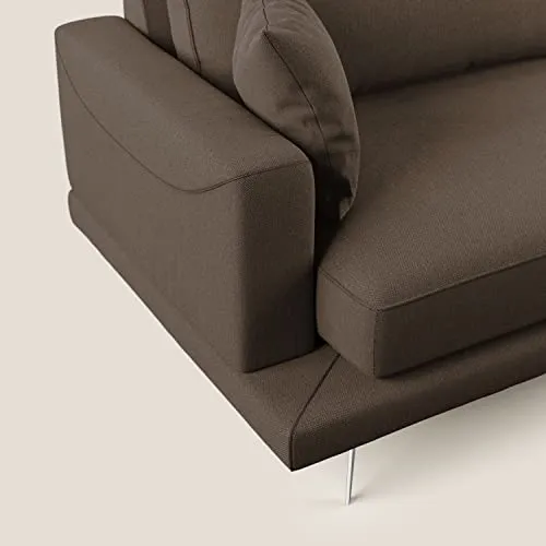 Dorian Canapé moderne en tissu doux anti-taches T05