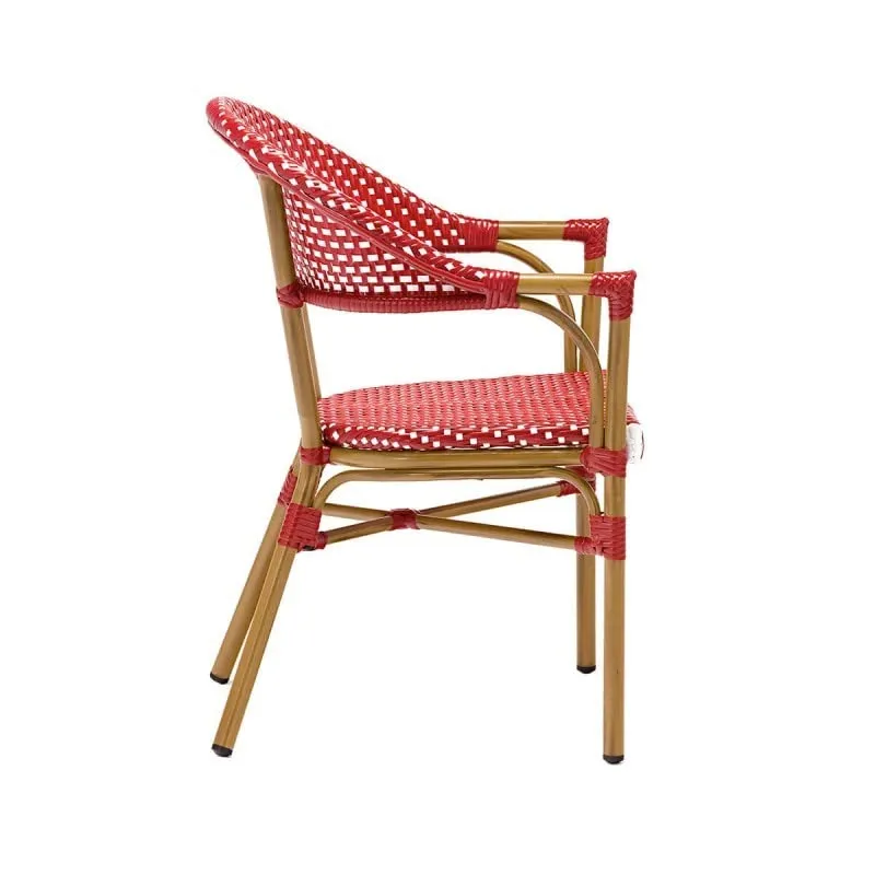 Fauteuil Leon - Polyrotin/Aluminium