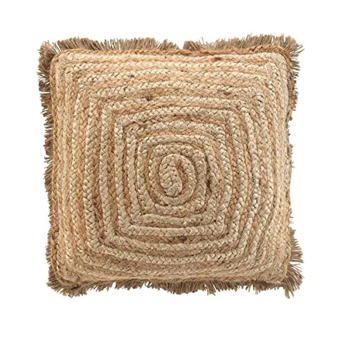 1001KDO POUR LA MAISON Coussin Jute Tournicotta