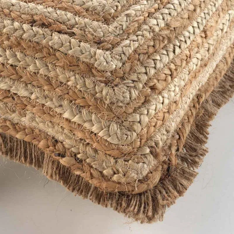 1001KDO POUR LA MAISON Coussin Jute Tournicotta