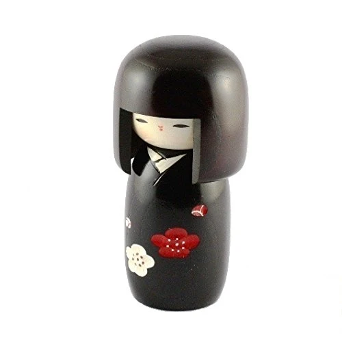 Kokeshi Doll – Fleurs du bonheur (XS)