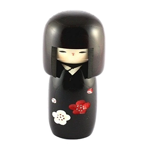 Kokeshi Doll – Fleurs du bonheur (XS)