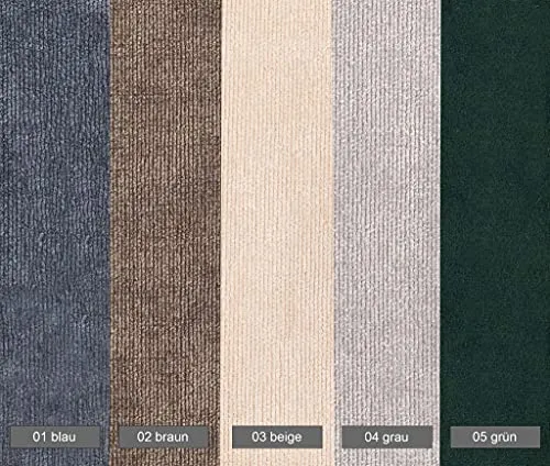 Amaris Elements | Canapé d'angle « Newman » avec 6 Coussins, Tissu Velours Marron, Salon de Jardin 4 Places 2.95m