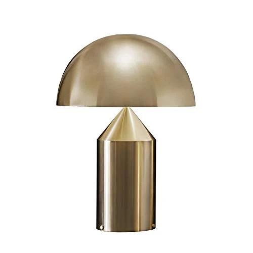 Oluce Atollo 239 Lampe de table 2 x 75 W E27 Variateur doré