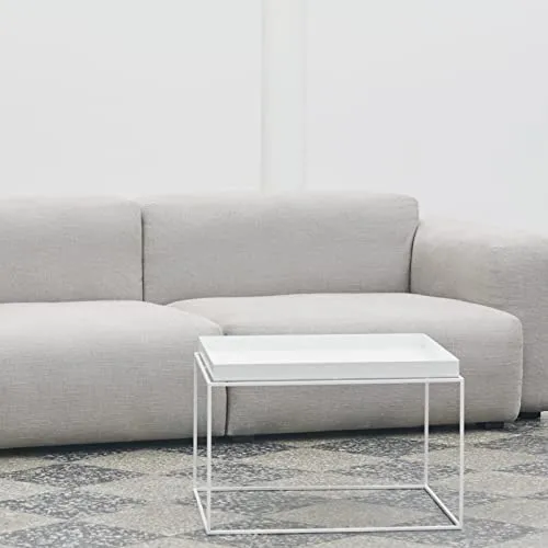 HAY Table d'appoint, Acier, Blanc, 60 cm