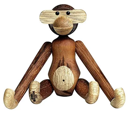 Kay Bojesen Petit Bois Figur, Bois, Marron, 9,5 x 5 cm