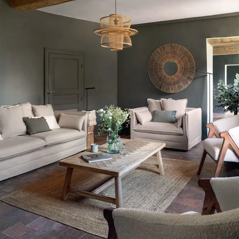 Table Basse Aeris - Bois d'acacia - Atmosphera créateur d'intérieur