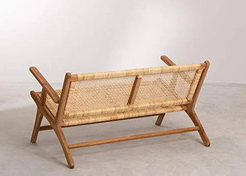 SKLUM Banc en Teck Style Catua Bois de Teck