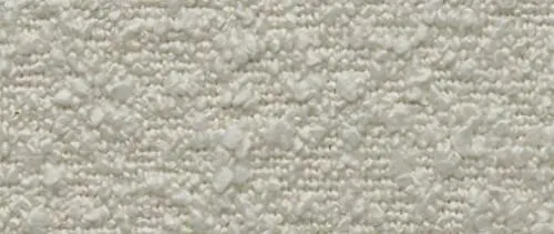 Miliboo Canapé scandinave 2-3 Places en Tissu Effet Laine bouclée écru et Bois Clair Morris