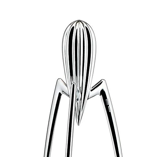 Alessi - PSJS - Juicy Salif - Presse-Agrumes en Fonte d'Aluminium Brillant Pieds en PA
