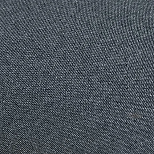 IDMarket - Fauteuil scandinave Anders en Tissu Gris Anthracite