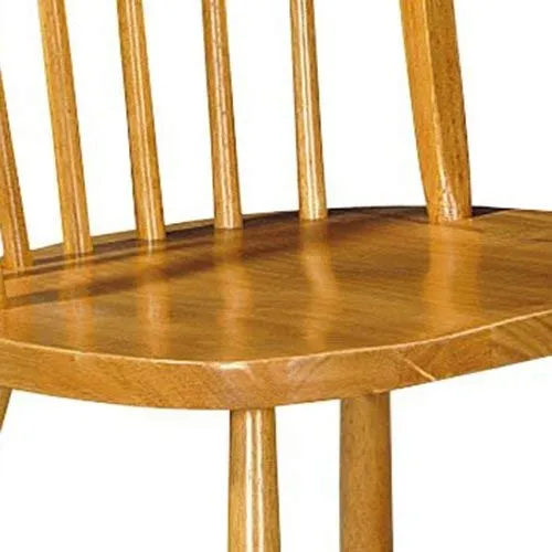 Julian Bowen Windsor Lot de 4 chaises de Salle à Manger, Pin, Miel