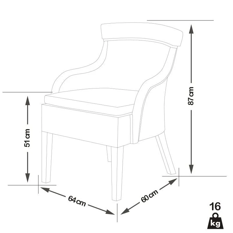 PACIFIC linea Fauteuil FUEGA - Kubu/Rotin
