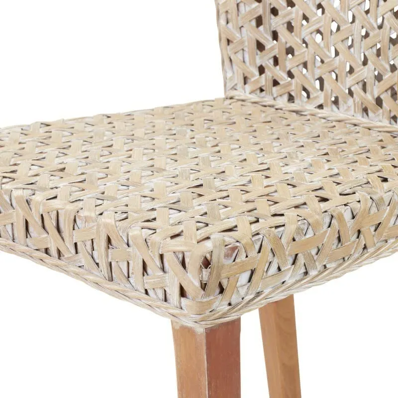 PACIFIC linea Chaise Justine - Rotin/Bois