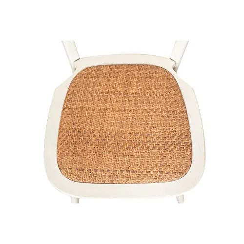 BISCOTTINI INTERNATIONAL ART TRADING Biscottini Thonet 88 x 45 x 45 cm Cuisine | Chaises en Bois Blanches, frêne, Blanc, 88x45x45 cm