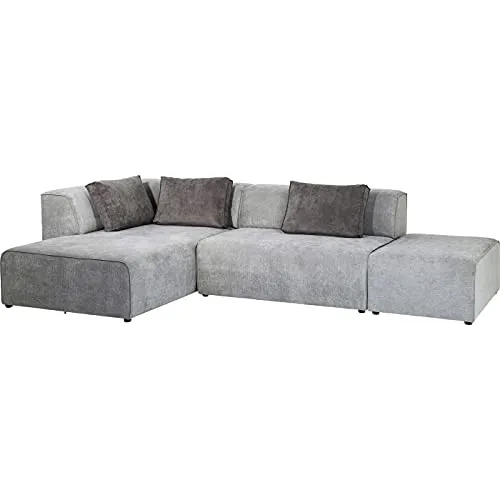 Canapé Infinity Antique Ottoman gauche gris Kare Design