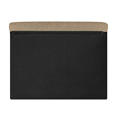 Beliani - Canapé 3 Places - Otra - Tissu, Beige Sable