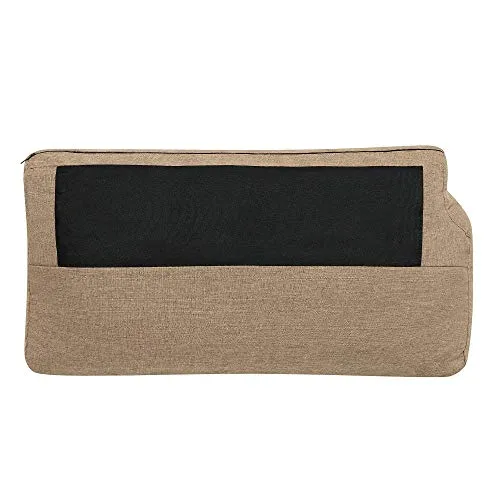 Beliani - Canapé 3 Places - Otra - Tissu, Beige Sable