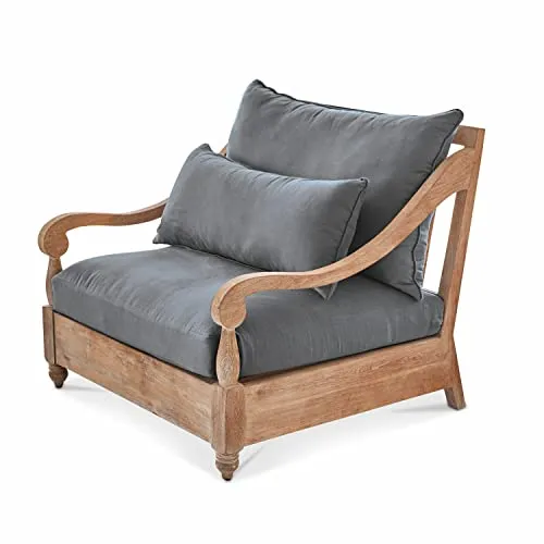 LOBERON Chaise Montcassin, brun/gris