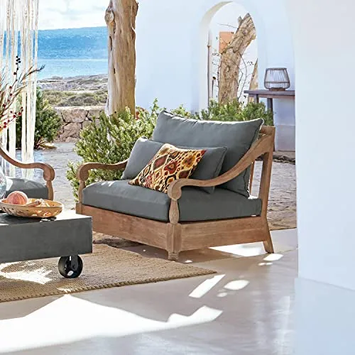 LOBERON Chaise Montcassin, brun/gris