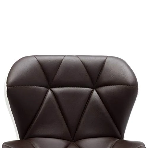 Tabouret de Bar en Cuir synthétique Marron