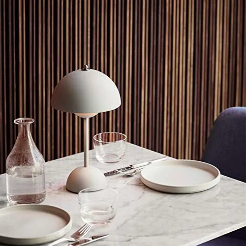 XIEJ Lampe de chevet LED de style moderne - Lampe de bureau - Champignon - Décoration de table - Idéale pour le salon, la cuisine, le couloir, la chambre à coucher, l'hôtel