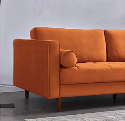 Rubeza Scott 1807CC250483 Canapé 3 places Orange