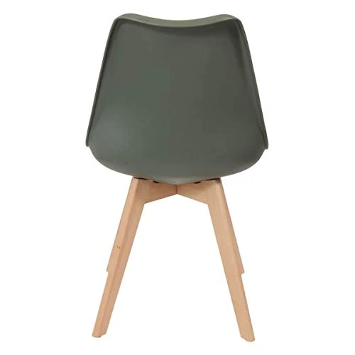 AltoBuy MEDALINE - Lot de 2 Chaises Scandinaves Kaki