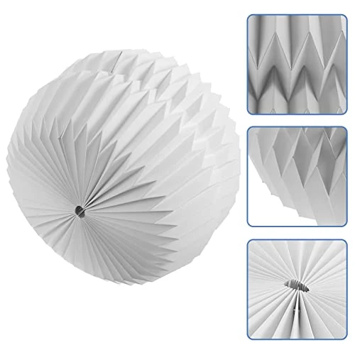 OSALADI Papier Origami Lampe Shade Moderne Simple Suspension Papier Lanter Lavamponnier Lustre Lustre Lugeau pour Suspension Plafonnier