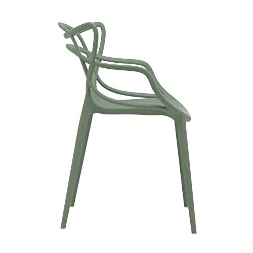 Kartell 586514 Masters Chaise Vert Sauge