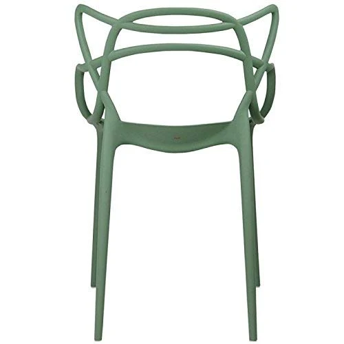 Kartell 586514 Masters Chaise Vert Sauge
