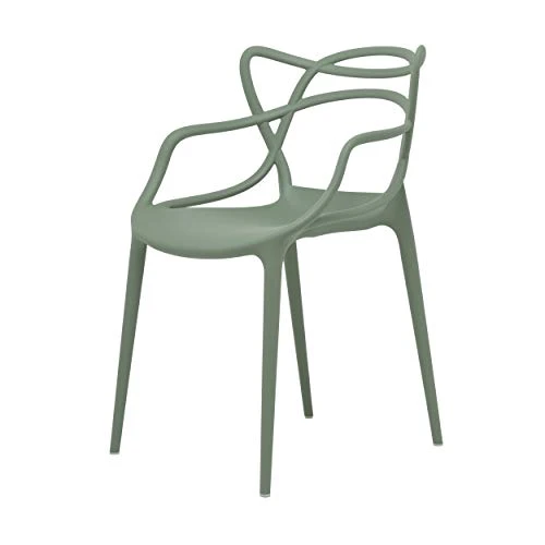 Kartell 586514 Masters Chaise Vert Sauge