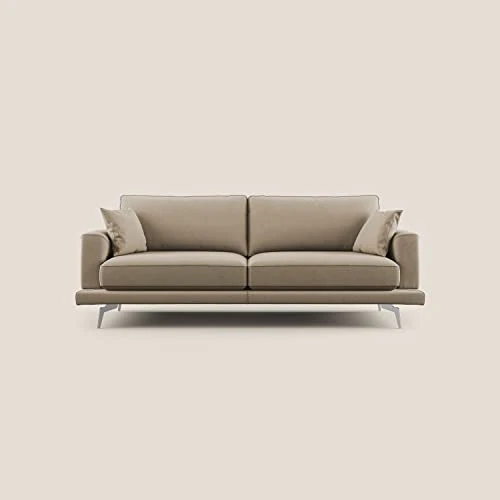 Dorian Canapé moderne en tissu doux anti-taches T05