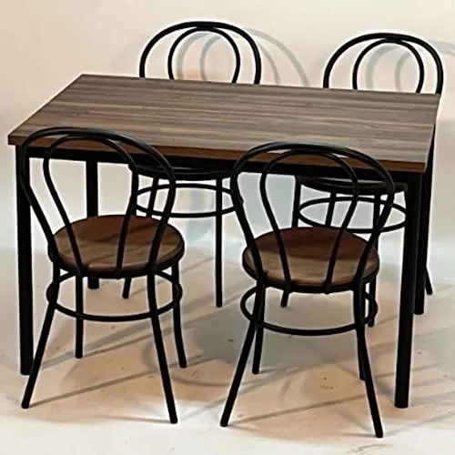 ADDECOR - Chaise design Edna - fabriquée en fer et en bois mesure 89 × 36 × 40 cm - Couleurs à choisir - Chaise de salle à manger - idéale pour les projets hôteliers - Meubles auxiliaires