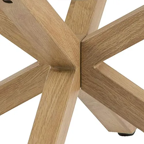 Marque Amazon - Movian Zala - Table basse, 82 x 82 x 40 cm (longueur x largeur x hauteur), Marron