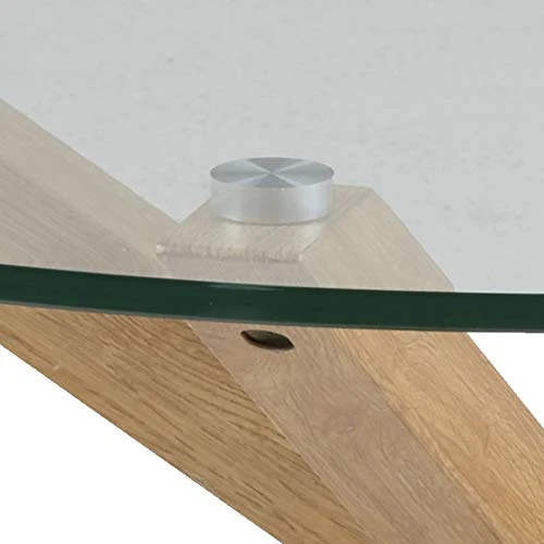 Marque Amazon - Movian Zala - Table basse, 82 x 82 x 40 cm (longueur x largeur x hauteur), Marron