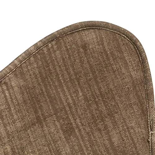 Festnight Chaise Papillon Fauteuil Papillon en Toile pour Salon Taupe