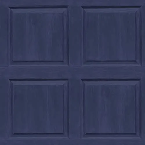 Arthouse Papier peint bleu marine délavé - Effet imitation lambris - Effet grain de bois visible - Facile à installer - À coller sur un mur ou une pièce entière - Très tendance - 909601
