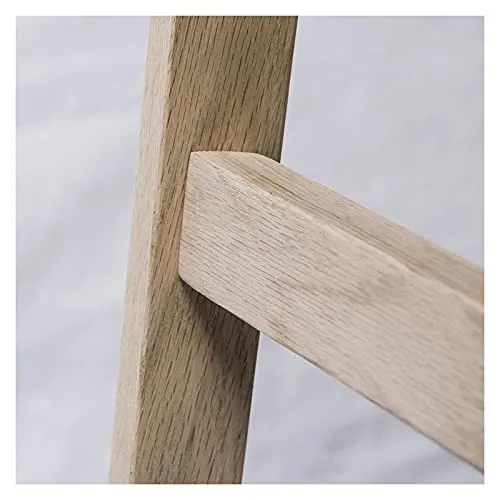 MOB-IN Tabourets de Bar Îlot Central Bois et Blanc Riva 65cm | Lot de 4