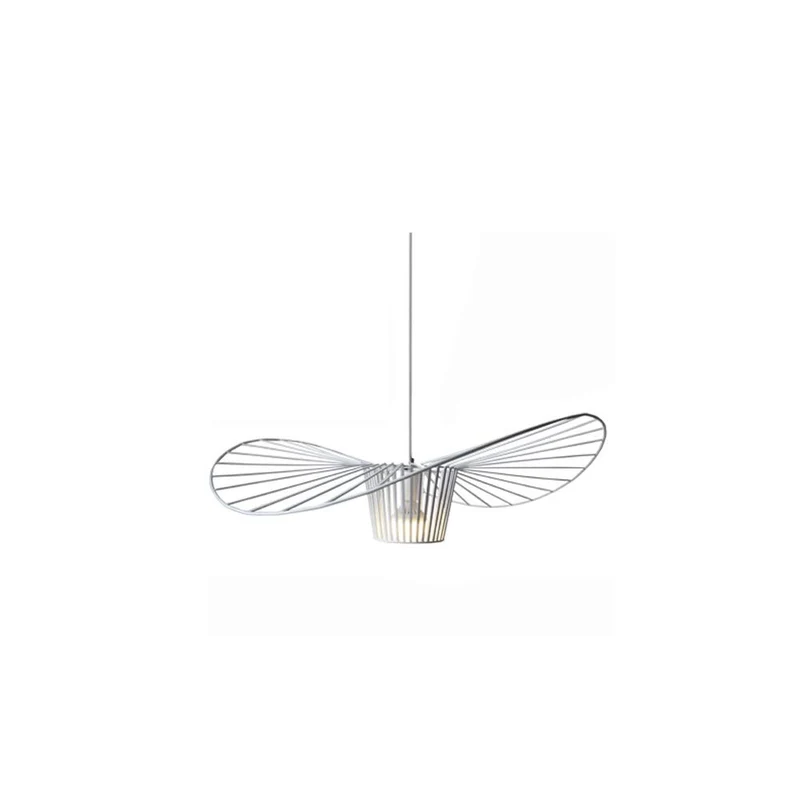 Raelf Postmodern Industriel Créatif Lustre Chapeau De Paille Lumière