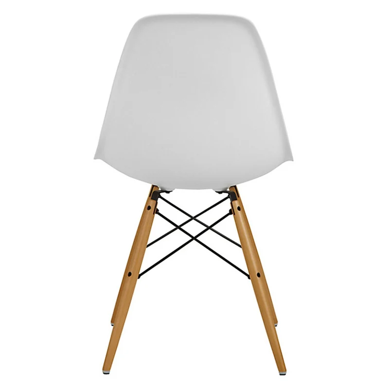 Ensemble de 4 chaises avec Assise en résine, Couleur Blanche, 82 x 46 x 53.5 cm